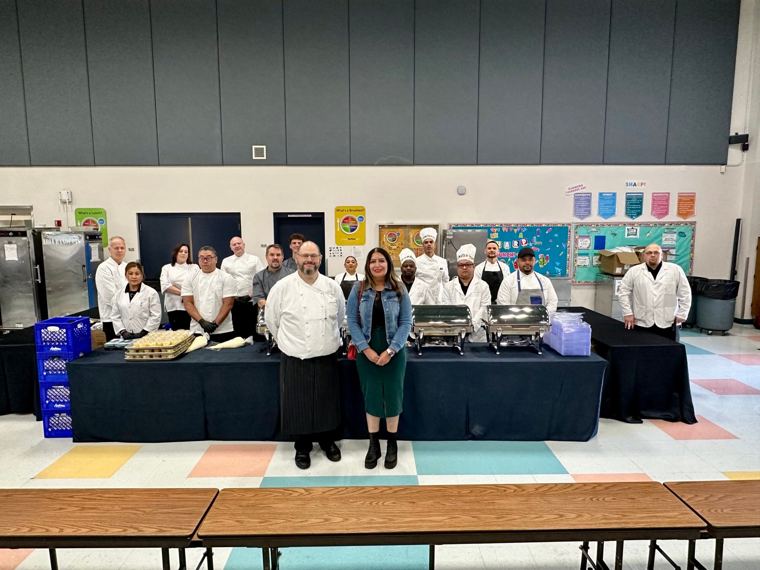 Aria Chefs with Councilwoman Diaz
