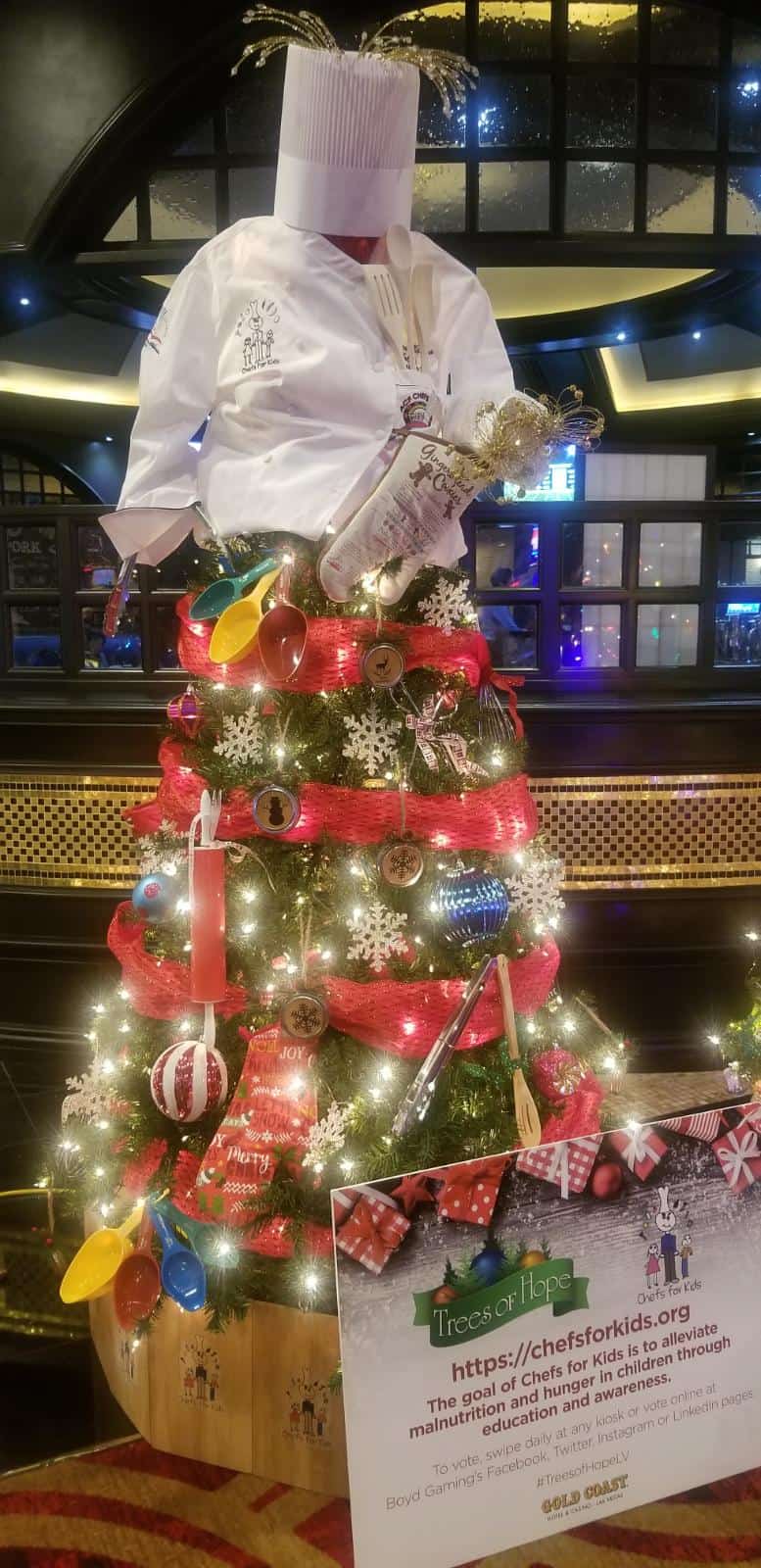 Chefs for Kids Christmas Tree