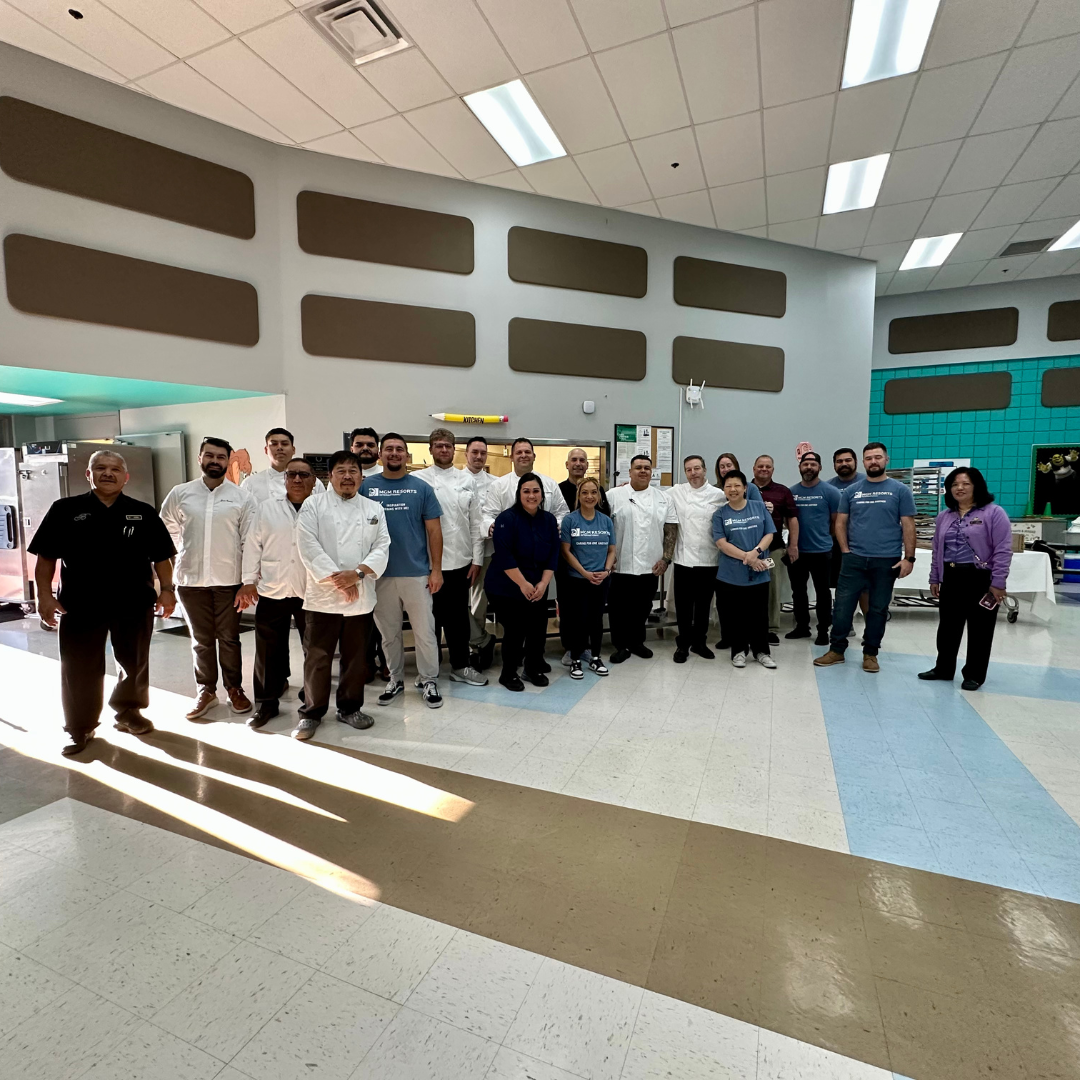 The Bellagio and Park MGM culinary teams volunteer at Chefs For Kids breakfast